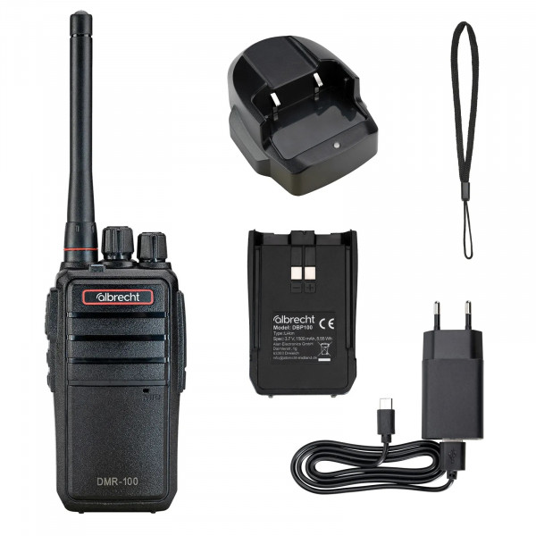 Albrecht DMR-100 digitales Funkgerät + PMR446