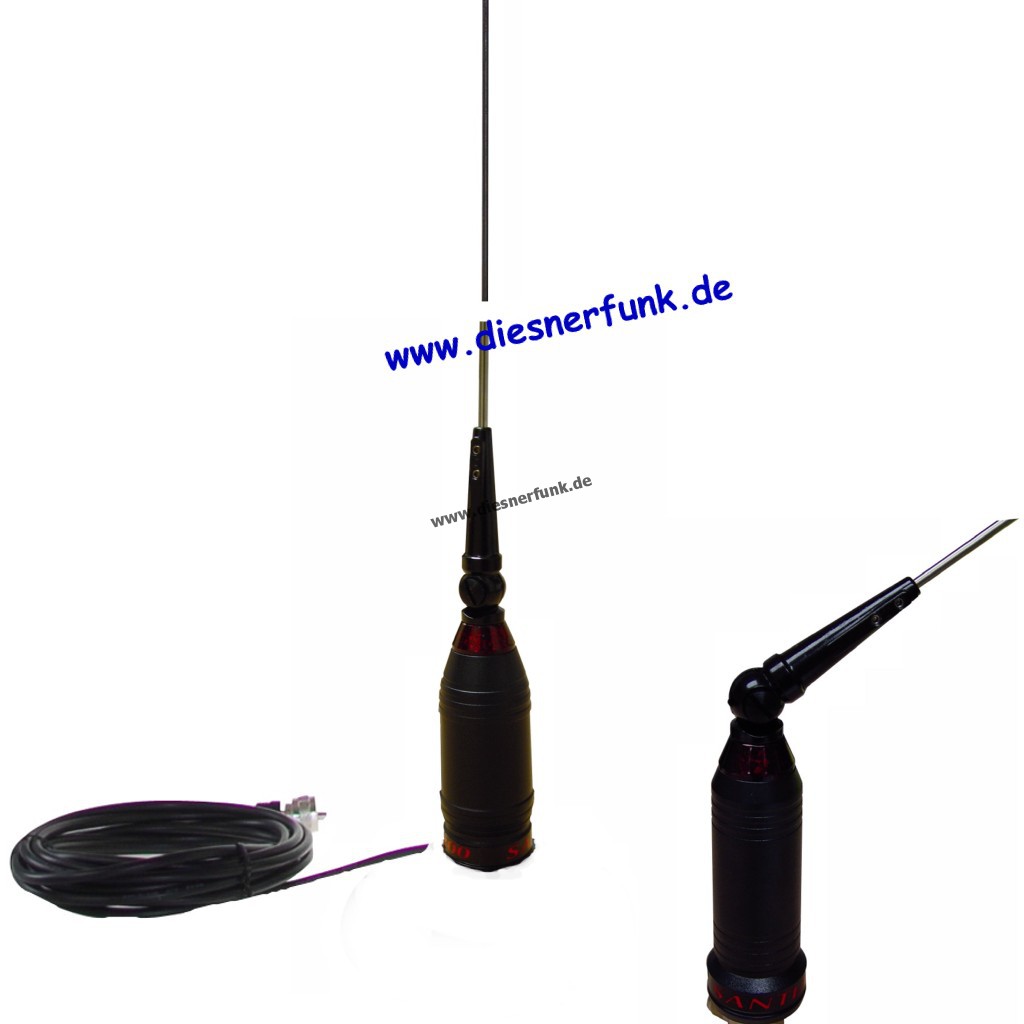 Antenne Mobile CB Super Santiago 1200 - 5/8 Type 2000mm 600W