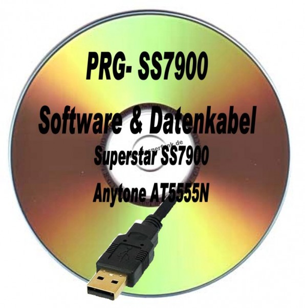 CRT Superstar SS7900 Programmierkabel + Software