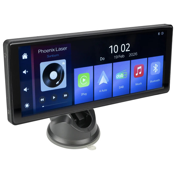 Albrecht CarDAB+ Multimedia Autoradio-Adapter mit CarPlay